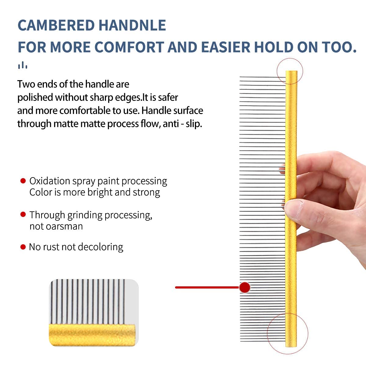 LBMBAIC tool ideal for long-haired breeds like Maltese or Maine Coon.
