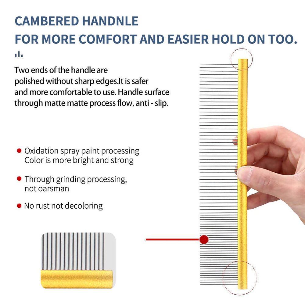 LBMBAIC tool ideal for long-haired breeds like Maltese or Maine Coon.