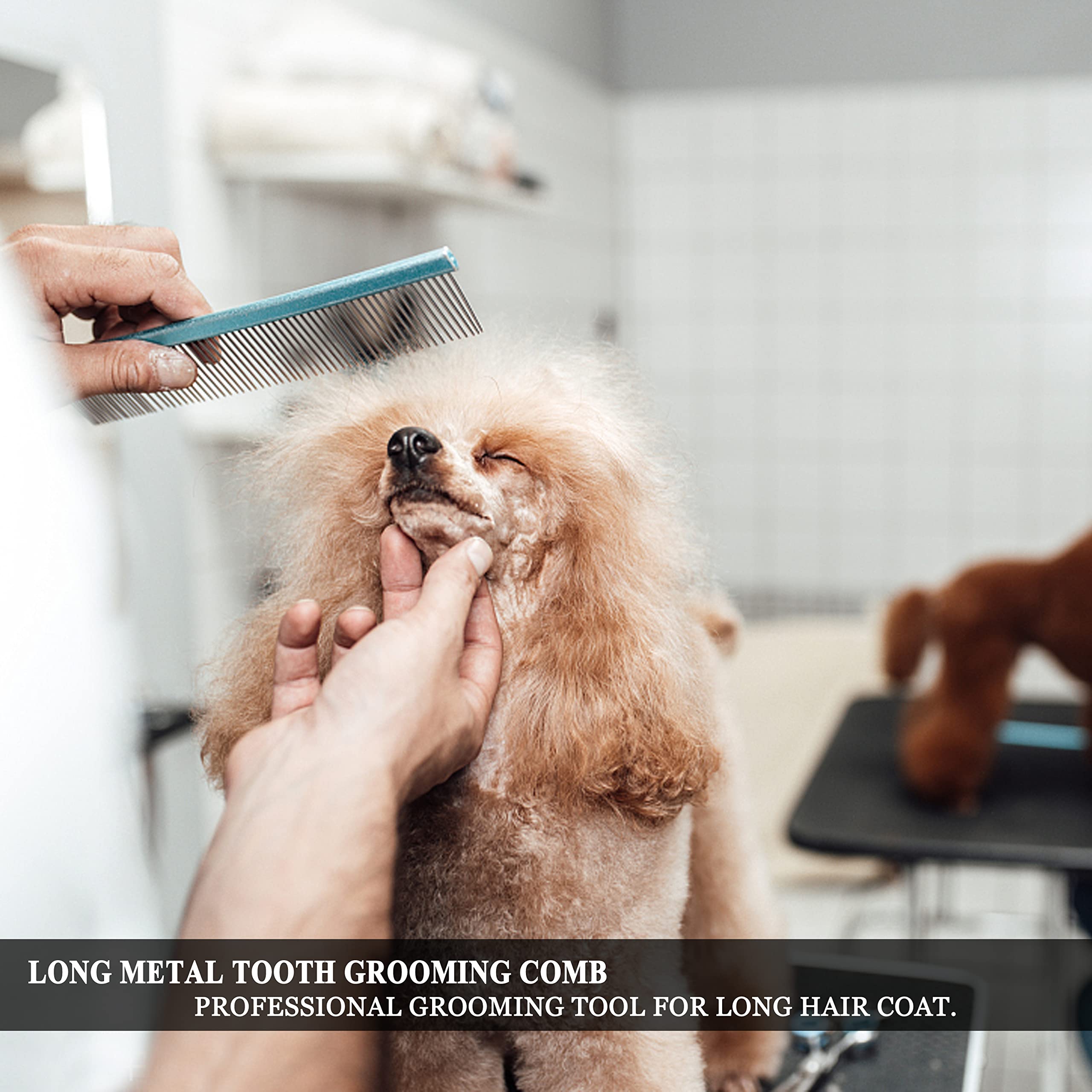 LBMBAIC peine para pelo largo y rizado, ideal para poodle.