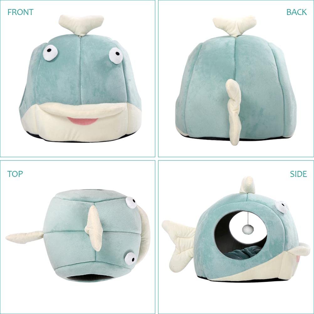 Lcybem cat bed multiple sizes provides flexible fit for various cats.