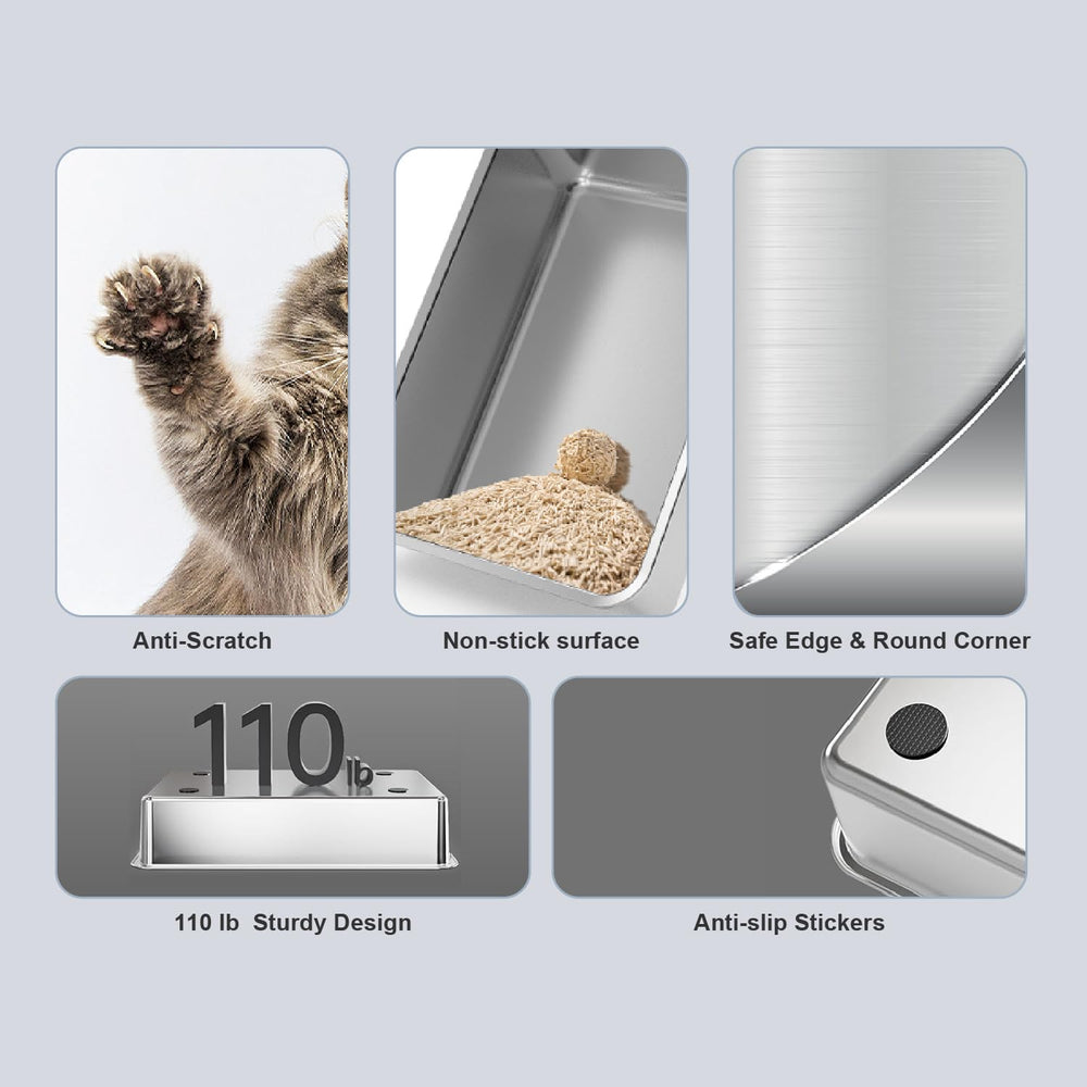 LCZLBRRD smooth non-stick interior resists odor absorption and is easy to wipe clean.