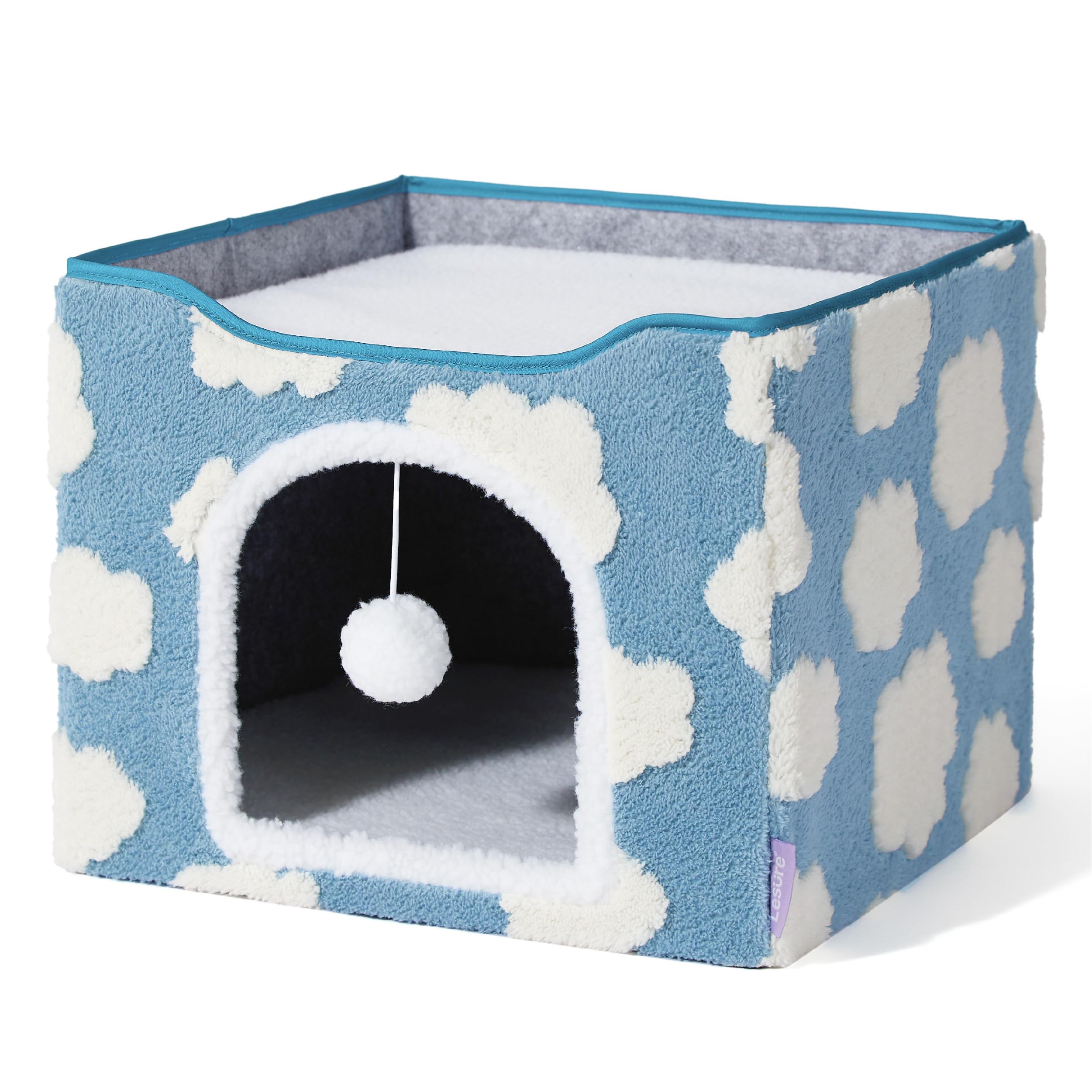 LE SURE lightweight MDF construction offers sturdy, versatile placement at home or office.