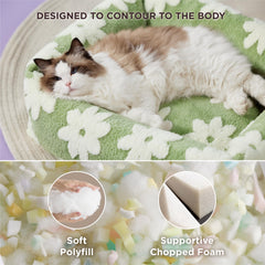 LE SURE Cute Dog Bed side jacquard pattern decorative pet décor