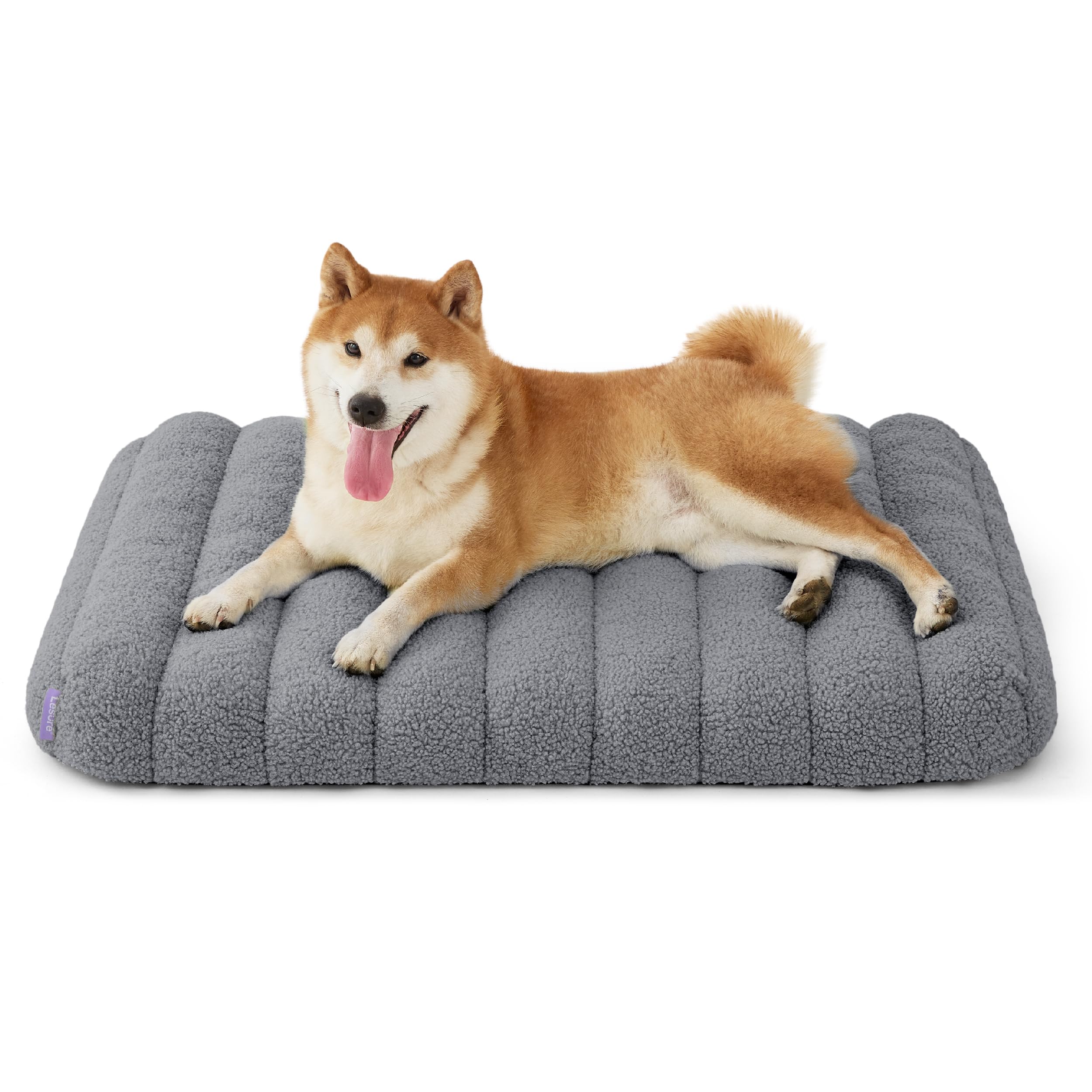 LE SURE orthopedic-dog-bed-plush-surface for cozy lounging and joint support.