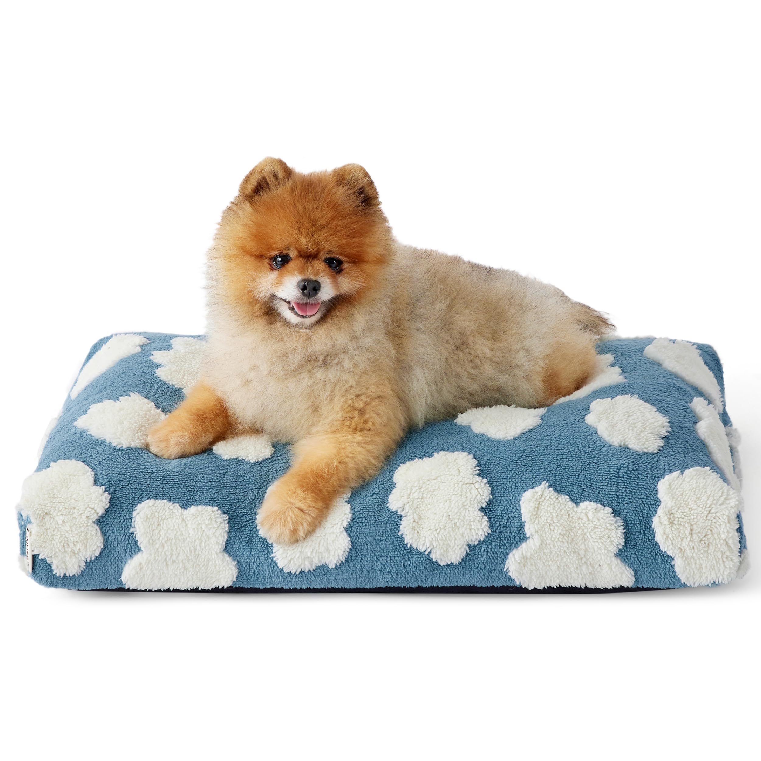 LE SURE Cute Small Dog Bed front view, inviting cozy naps and restful sleep.