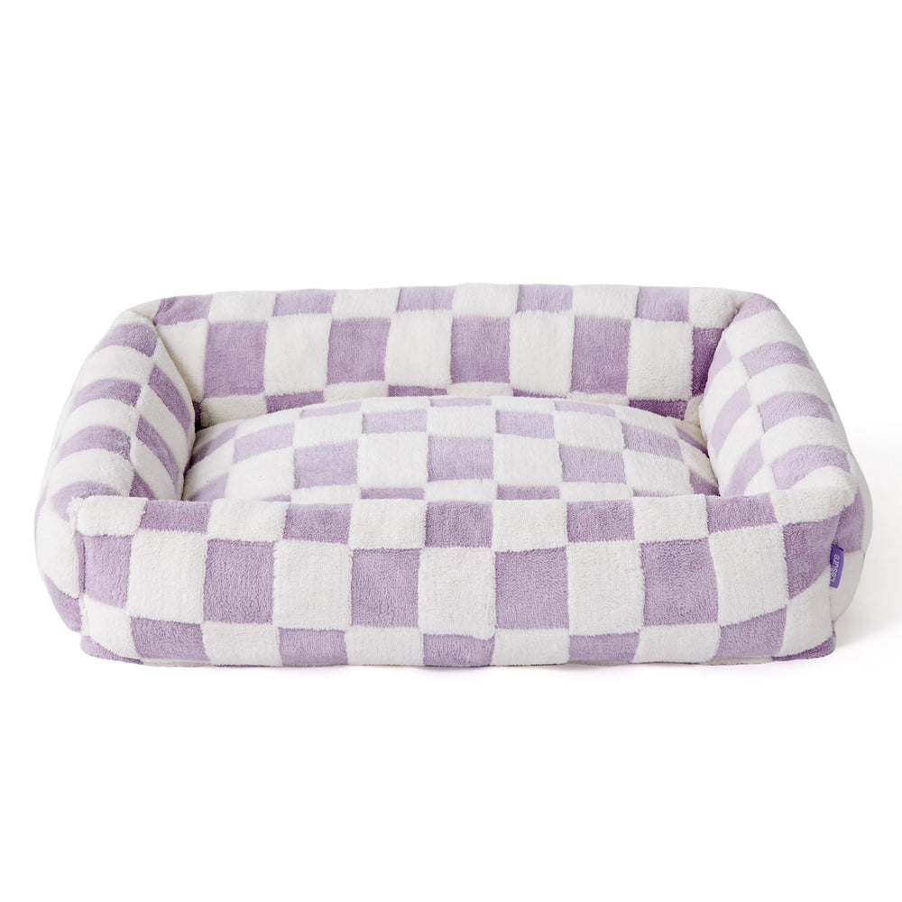 LE SURE dog bed anti-slip bottom closeup emphasizing secure placement