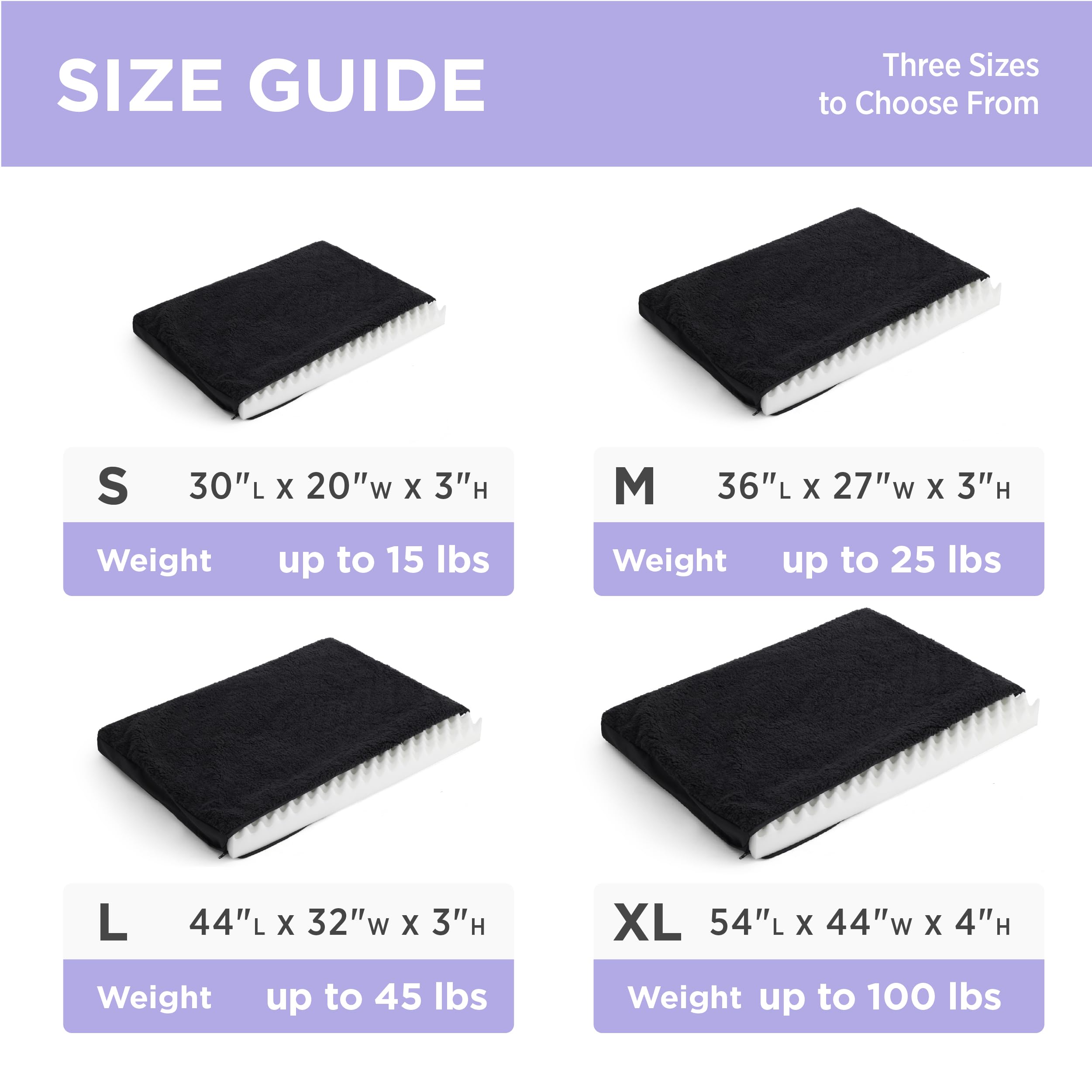 LE SURE dog bed cover medium machine wash and air dry convenience