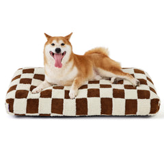 LE SURE dog bed large chopped foam closeup for supportive rest