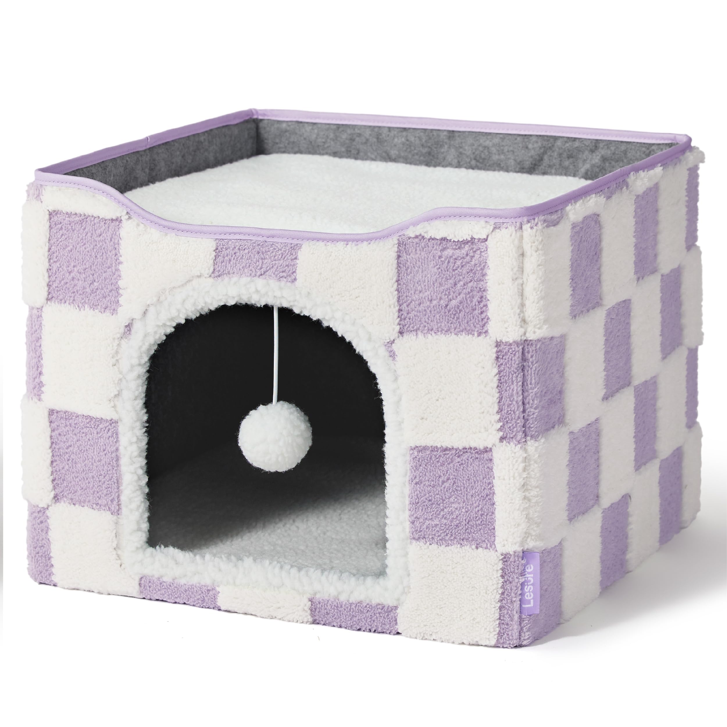 LE SURE easy-clean cushions highlight removable covers for quick freshness