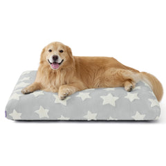 LE SURE Extra Large Dog Bed front view shows roomy lounging space for large dogs