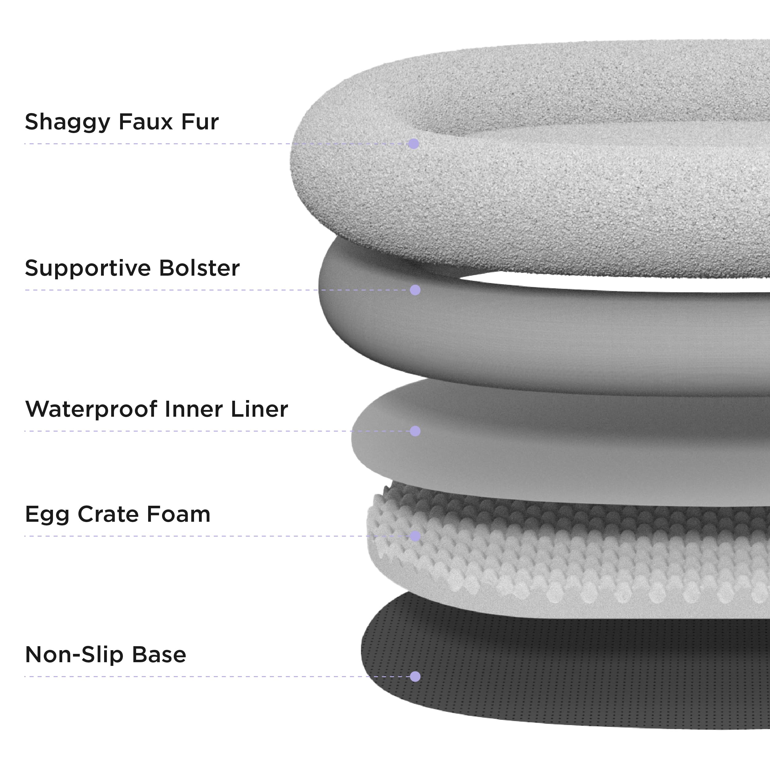 LE SURE lounge mode highlights double bolster support for comfort during reading