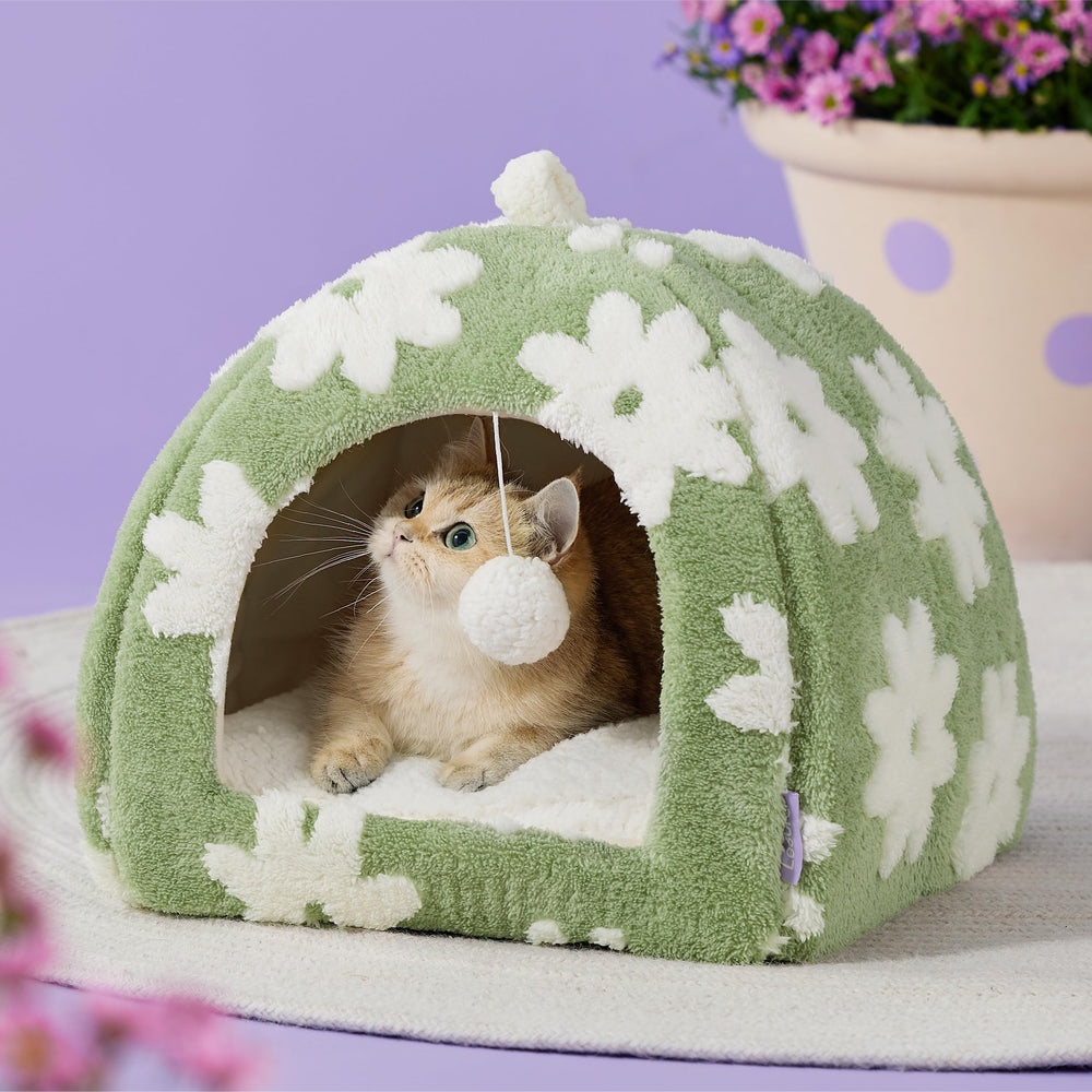 LE SURE Lesure cat bed hand strap for easy transport between rooms
