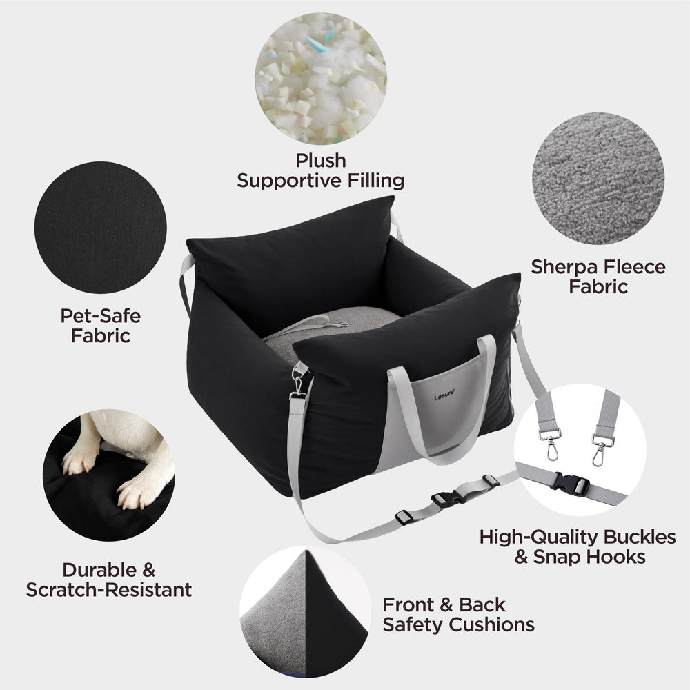LE SURE Lesure memory foam detailing for added dog comfort