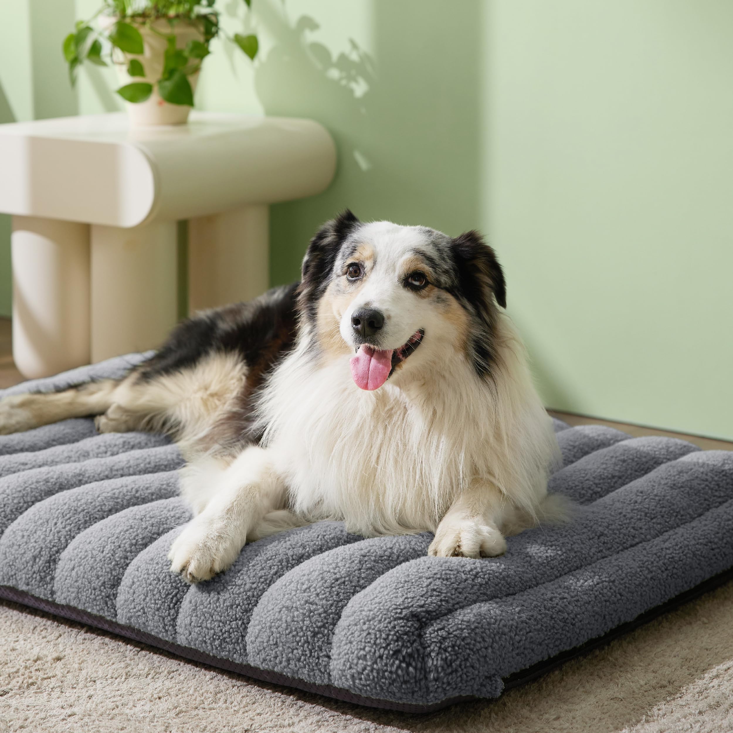 LE SURE Orthopedic Dog Bed non-slip bottom keeps pet stable during restful sessions