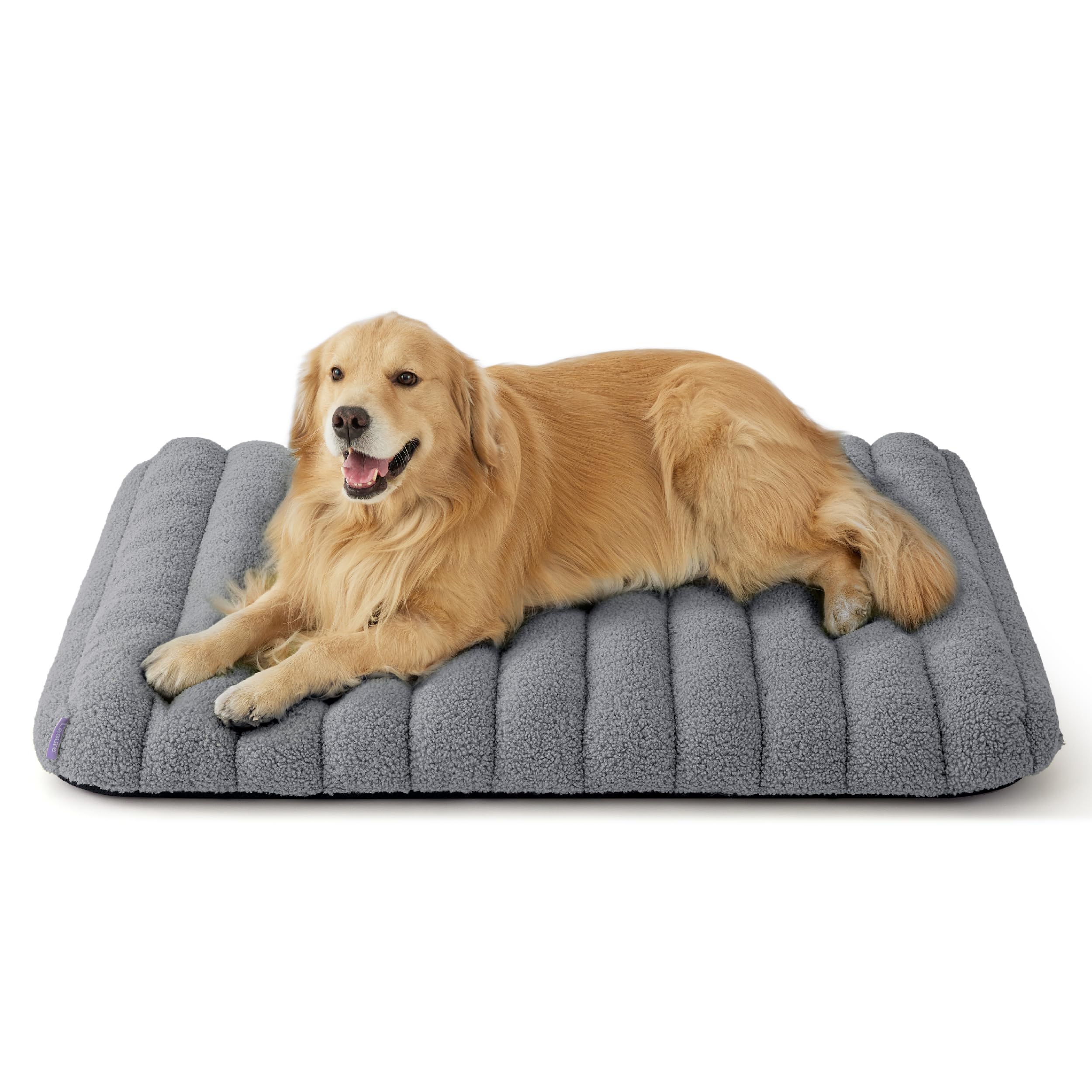 LE SURE orthopedic dog bed XL Grey with roomy space supports joints for restful sleep