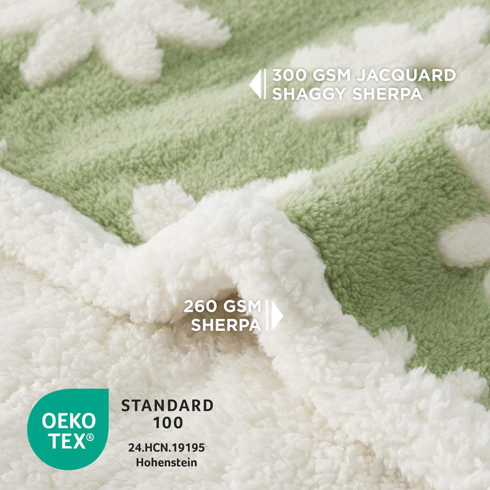 LE SURE reversible blanket provides two textures to protect furniture and match decor.