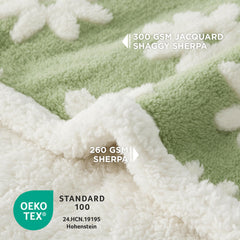 LE SURE reversible blanket provides two textures to protect furniture and match decor.