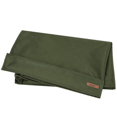 LE SURE waterproof dog bed cover green front view shows spill-ready protection