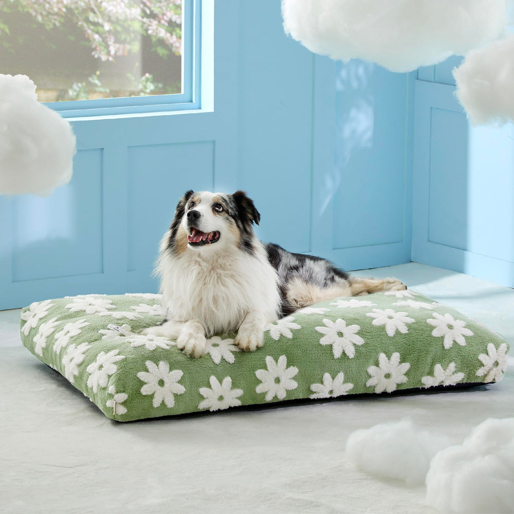 LE SURE XLarge Dog Bed indoor-outdoor-use view showcases versatile placement