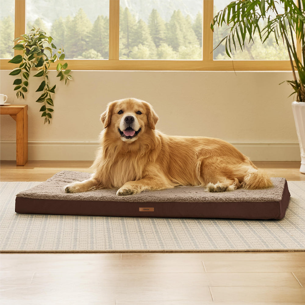 LE SURE XL non-slip dot-grip base helps keep the cover in place on floors.