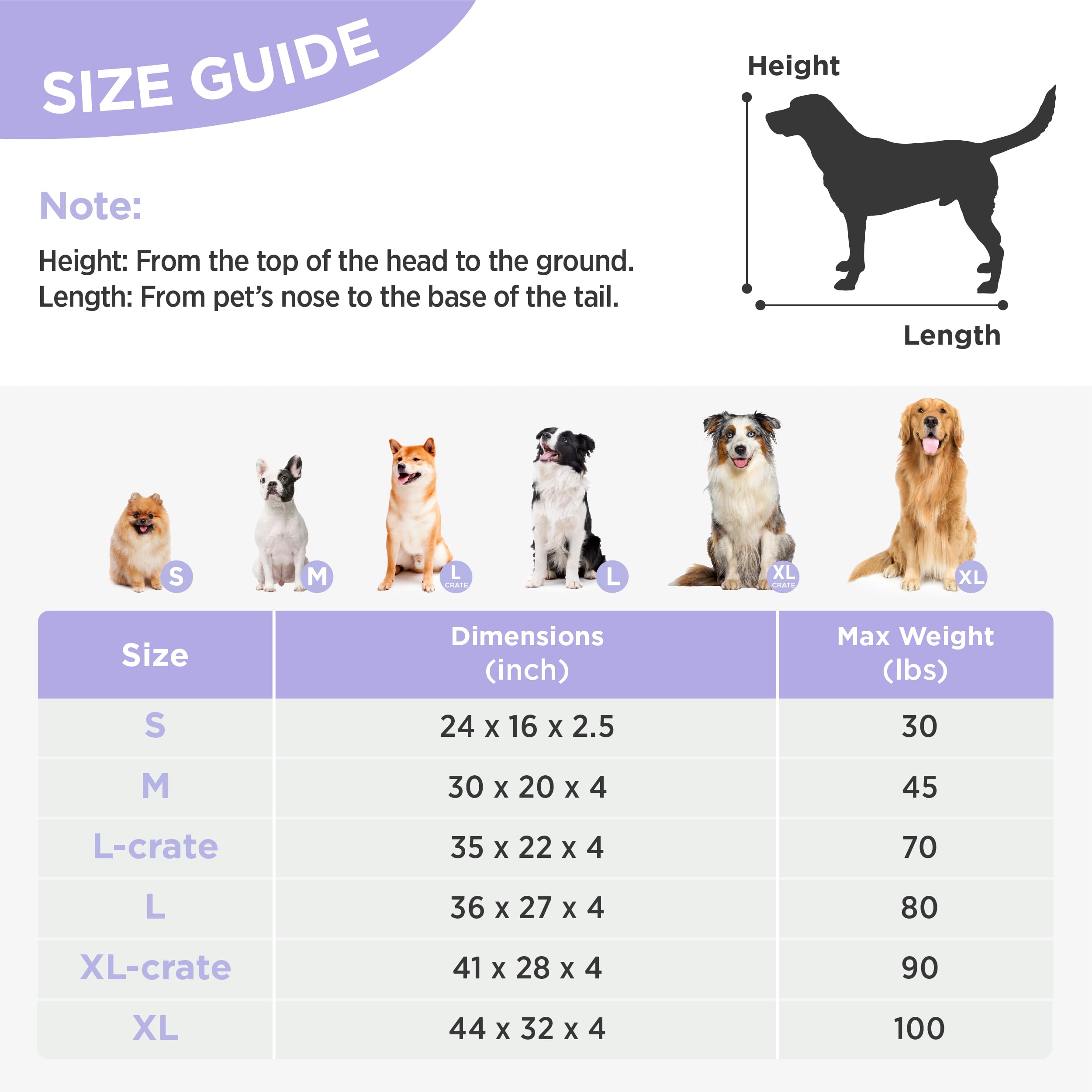 LE SURE XLarge Dog Bed Removable Cover: easy cleaning and versatile styling.