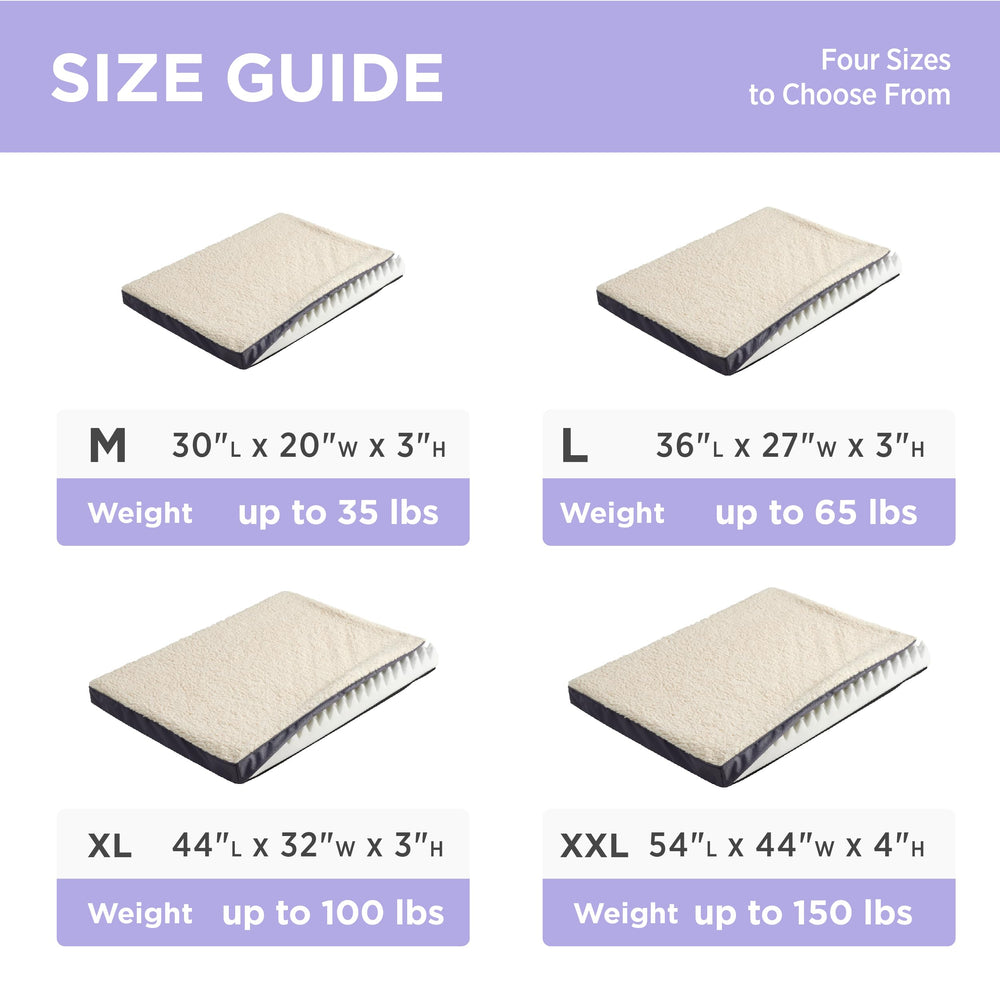 LE SURE XXL cover-only no-foam-base option for straightforward replacements.