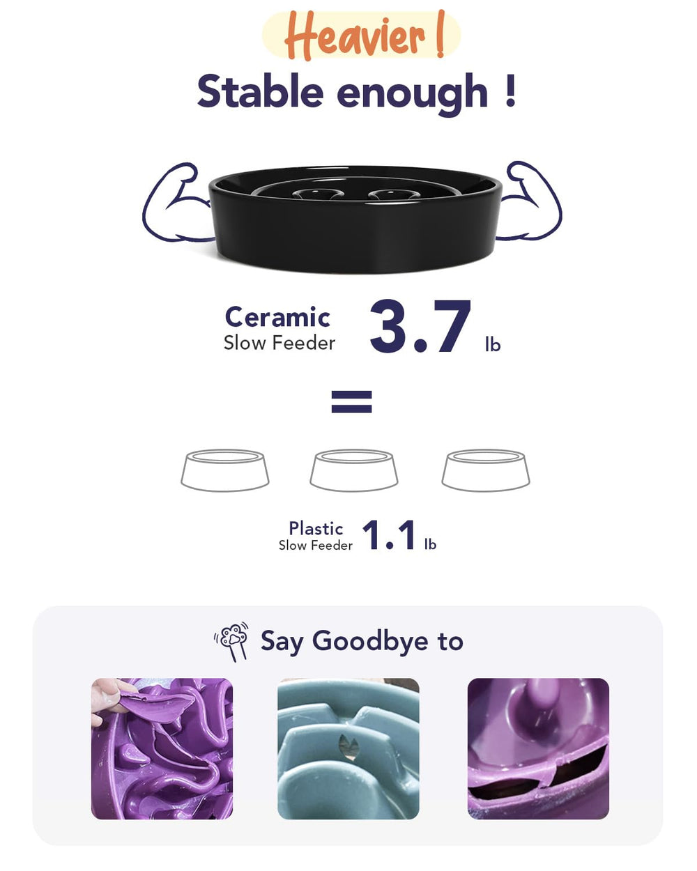 LE TAUCI ceramic is easy to clean and dishwasher safe