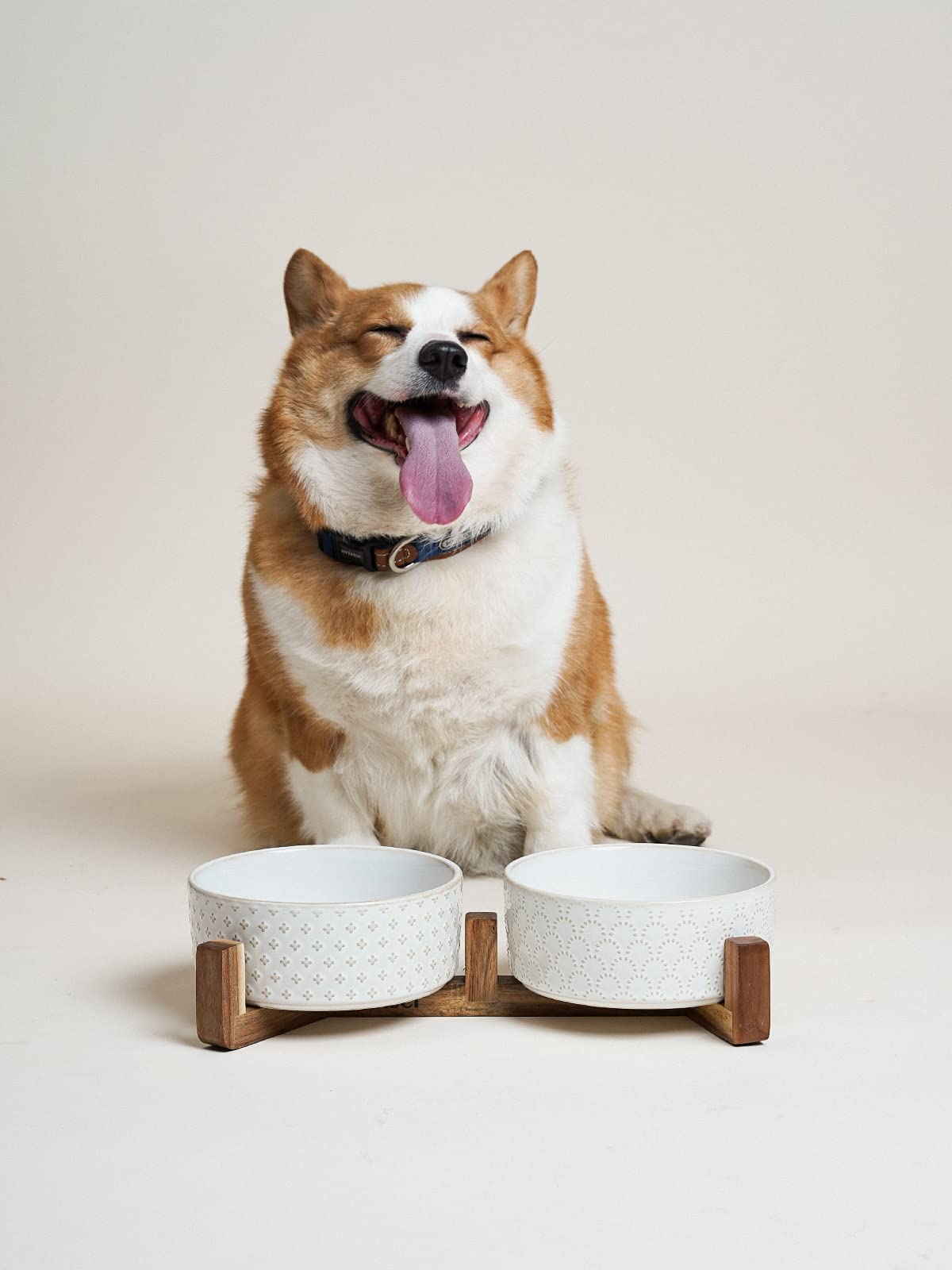 LE TAUCI elevated design reduces neck strain for comfortable dining
