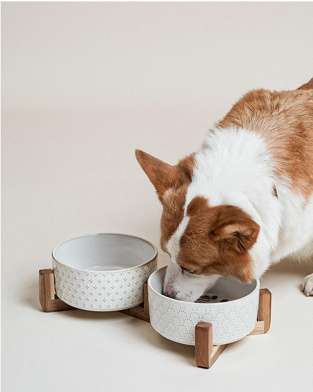 LE TAUCI glazed ceramic finish resists odors and stains