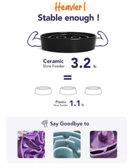 LE TAUCI microwave-safe and dishwasher-safe ceramic bowl for easy cleaning.