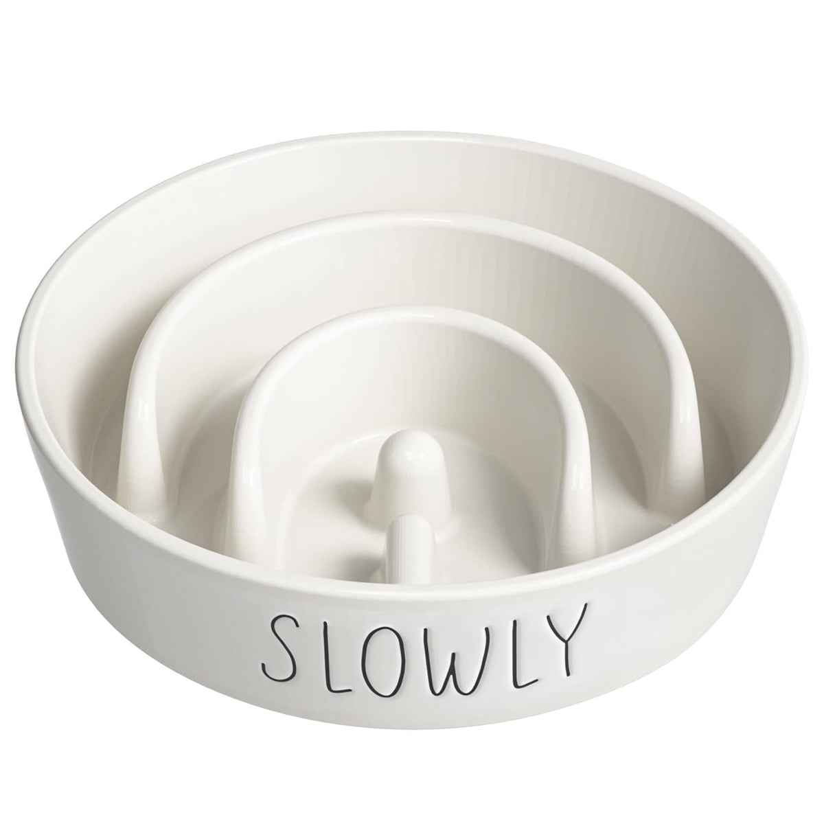 LE TAUCI PET slow-feeder bowl 1.5 cups ceramic improves feeding pace