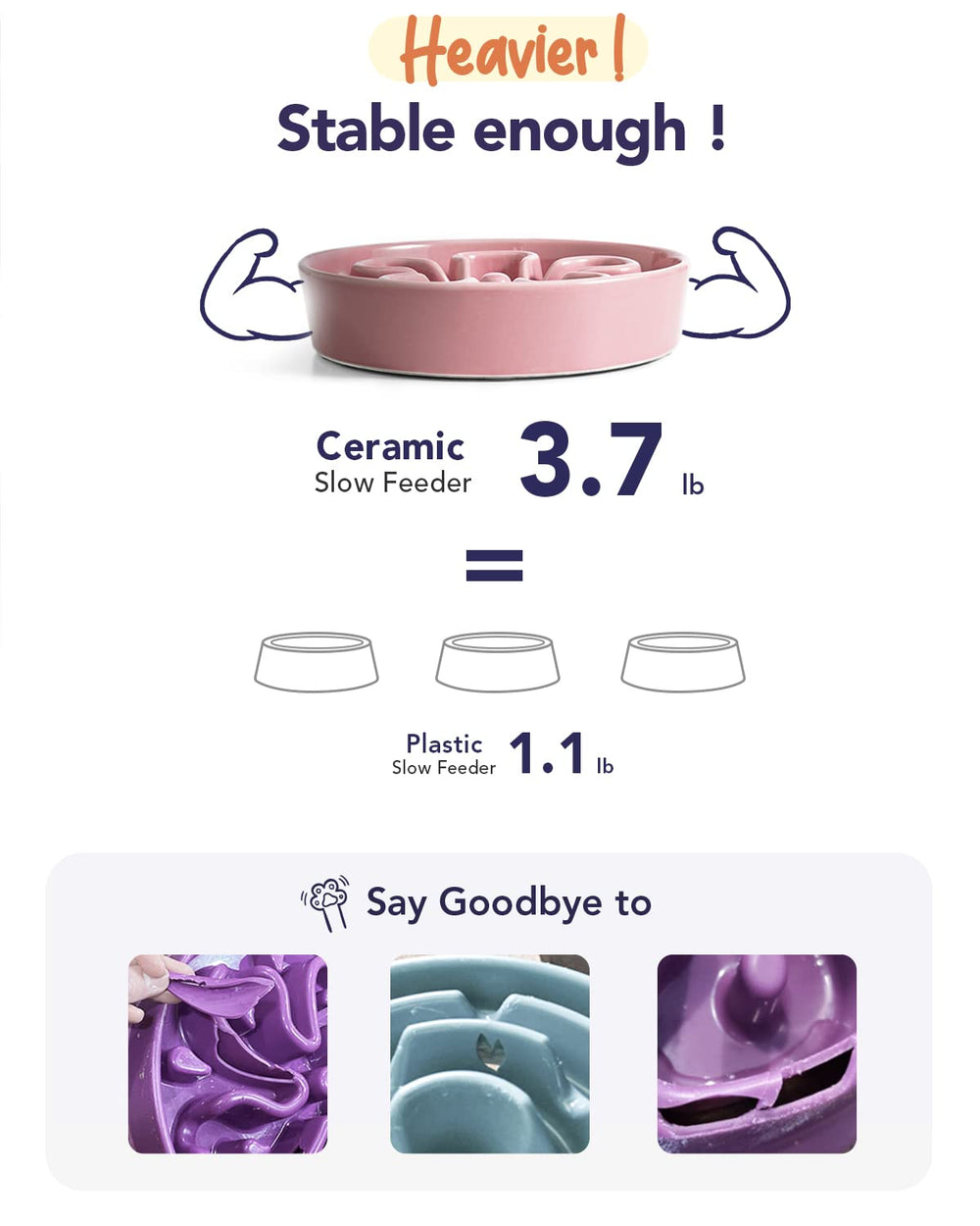 LE TAUCI dishwasher-safe ceramic bowl simplifies post-meal cleanup