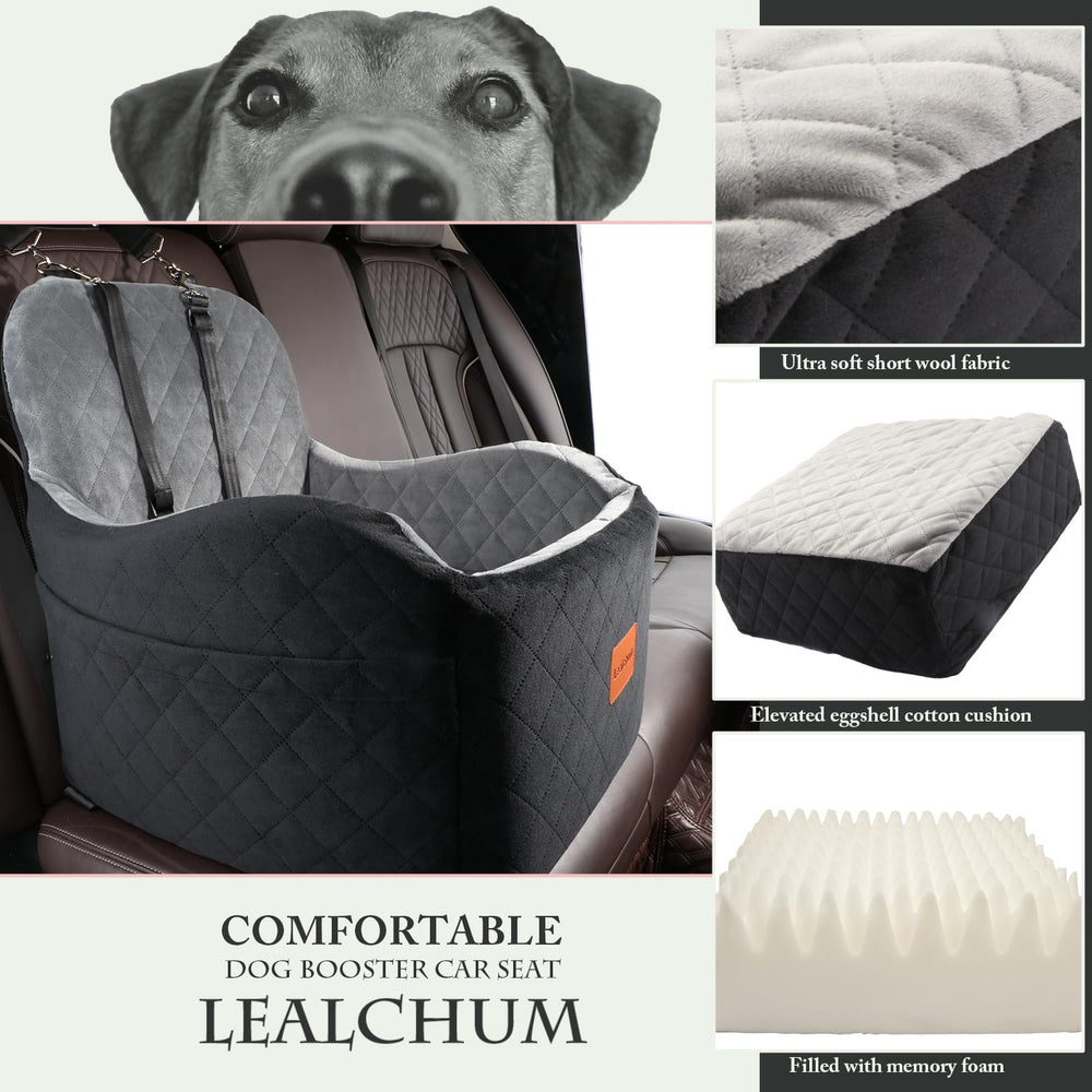 Lealchum clip-on safety leashes secure your dog without restricting movement