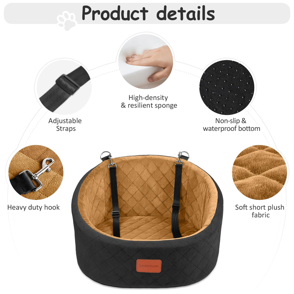 Lealchum memory foam padding detail provides cushioned ride
