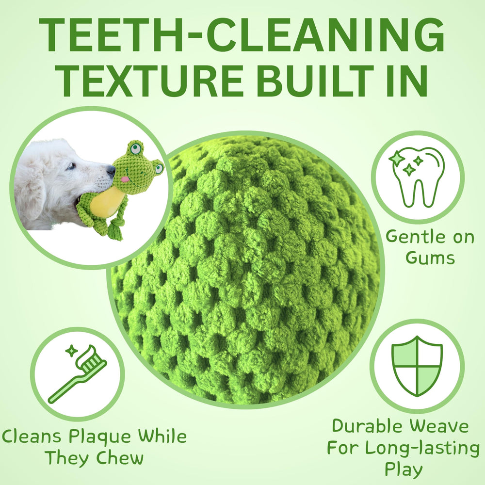 Leash and Leisure Jungle Pals bunny toy sparks curiosity with crinkle and squeak textures
