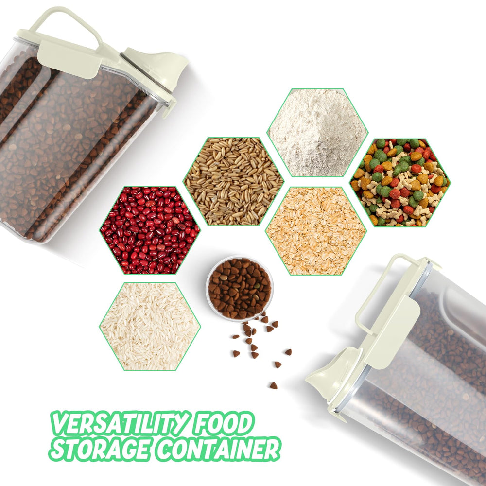 LEAWALK slim design saves cupboard space while keeping food visible