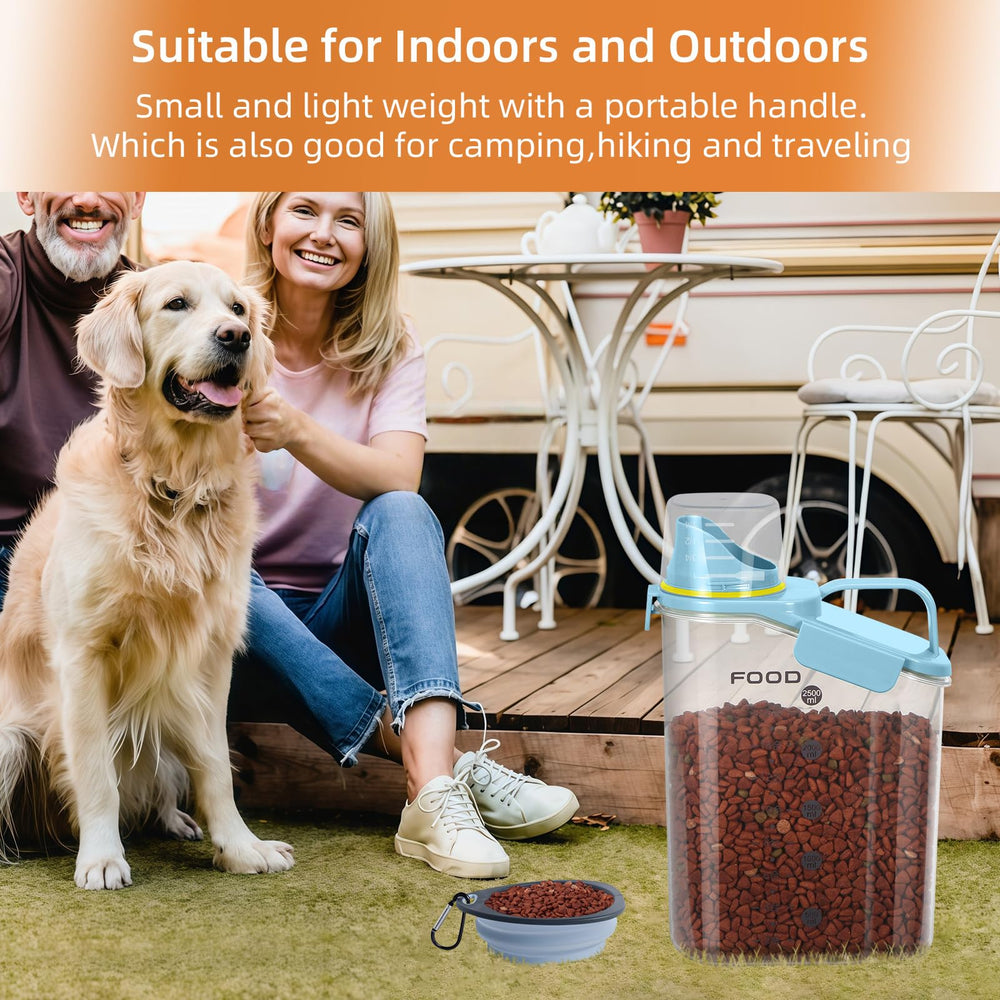 LEAWALK versatile-storage for dry goods and snacks beyond pet food.