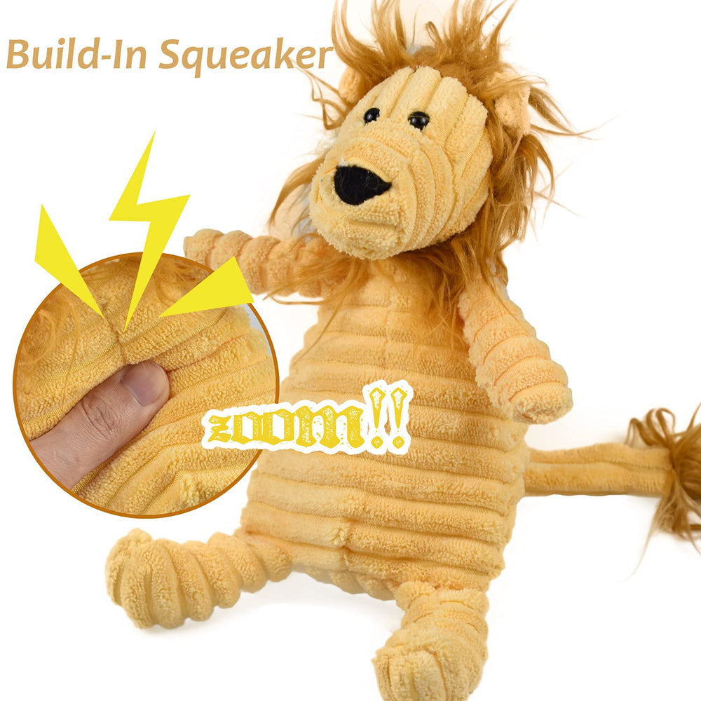 LECHONG 5Pack bear squeaky toy designed for chewy fun