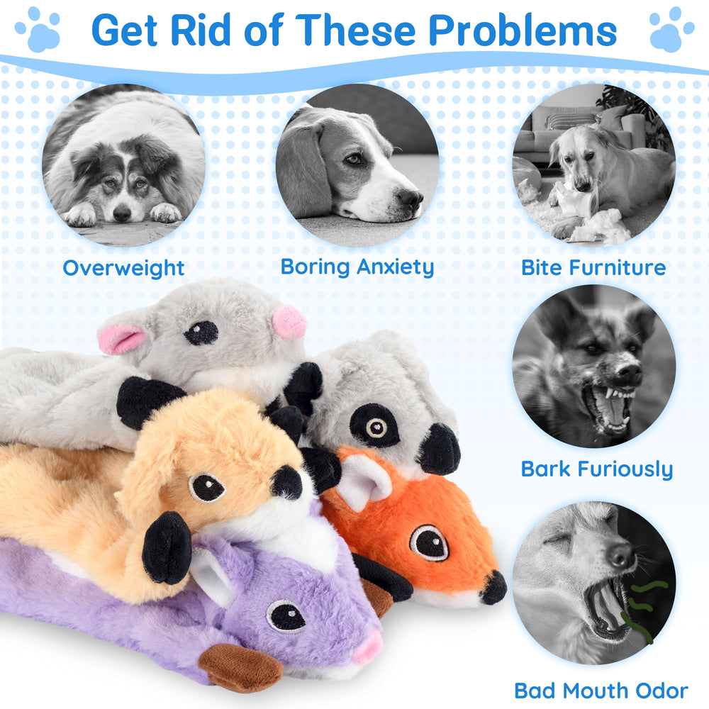 LECHONG Toy with treat pocket supports foraging instincts during play