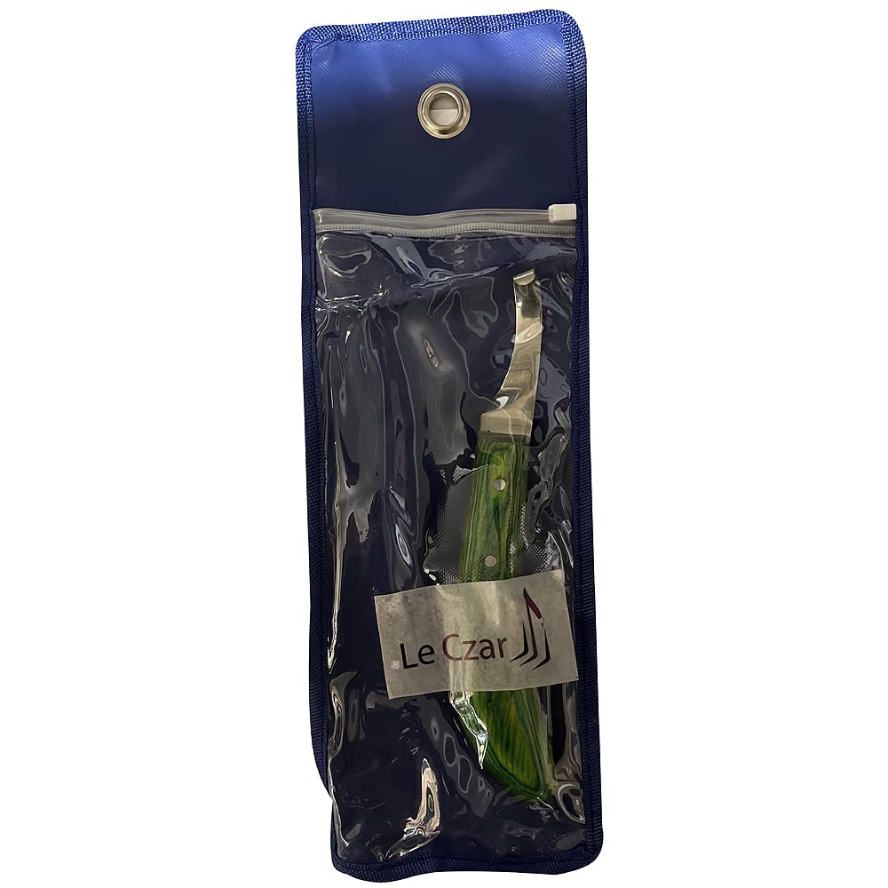 LeCzar hoof knife storage case protects blade and maintains sharpness