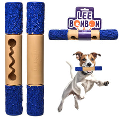 LEE BONBON indestructible dog chew toy—sturdy rubber for aggressive chewers.