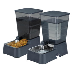Leefele Automatic Waterer bottle and base for mess-free hydration on demand.