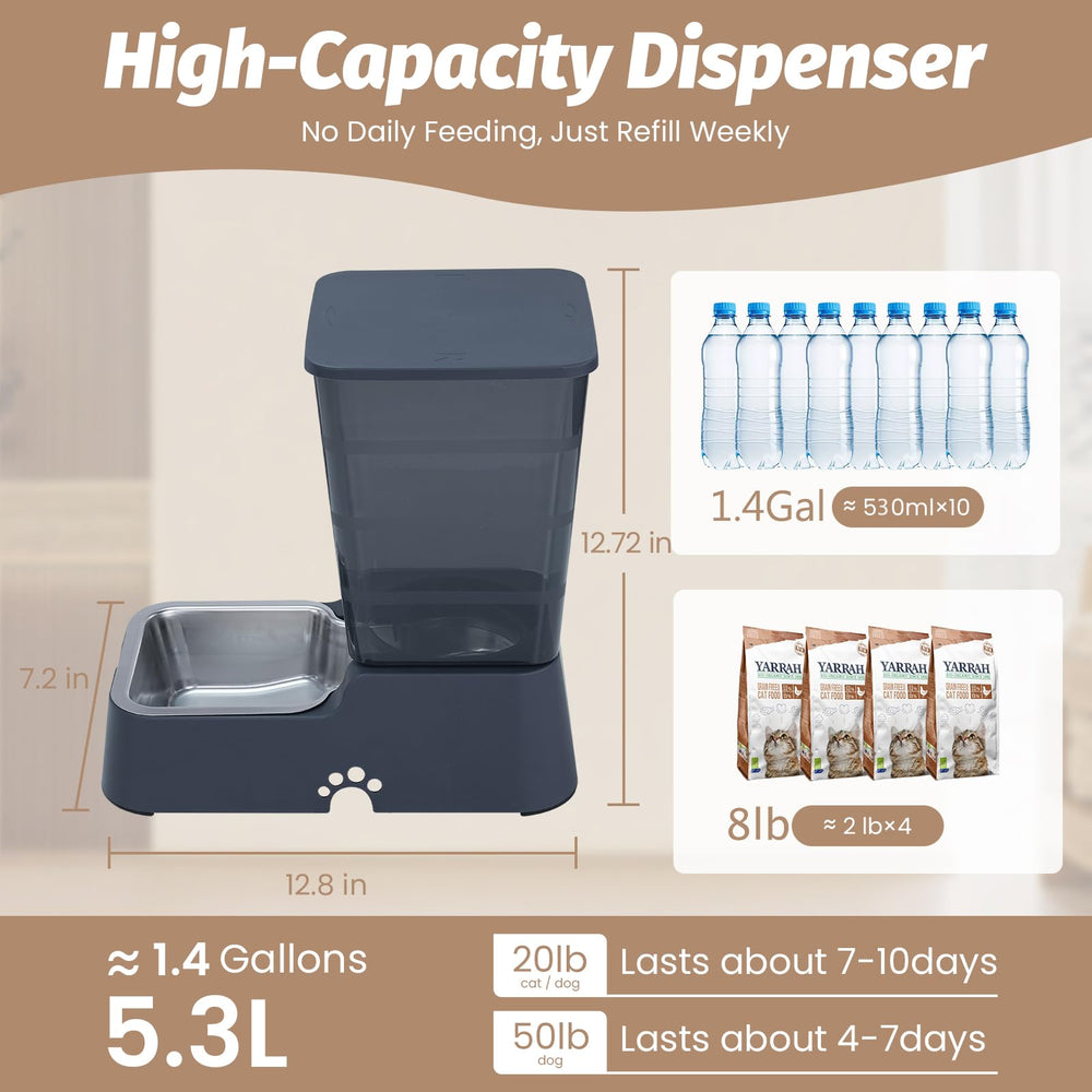 Leefele large-capacity 5.4L design supports longer intervals between refills.