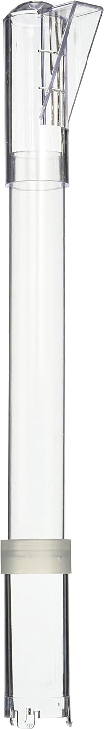 Lee's aquarium uplift tube front view promotes direct filtration and clean water flow