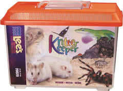 Lee's Kritter Keeper medium rectangle with lid and handle for easy transport and containment