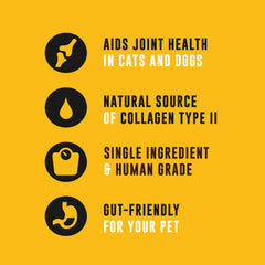 Left Coast Performance joint-support broth powder featured beside ingredients.