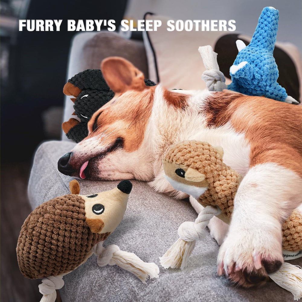 LEGEND SANDY crinkle-ear toy to boost sensory engagement
