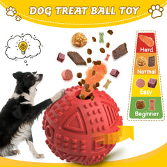 LEGEND SANDY Large-breed dog chewing ball demonstrates durability and focus during play.
