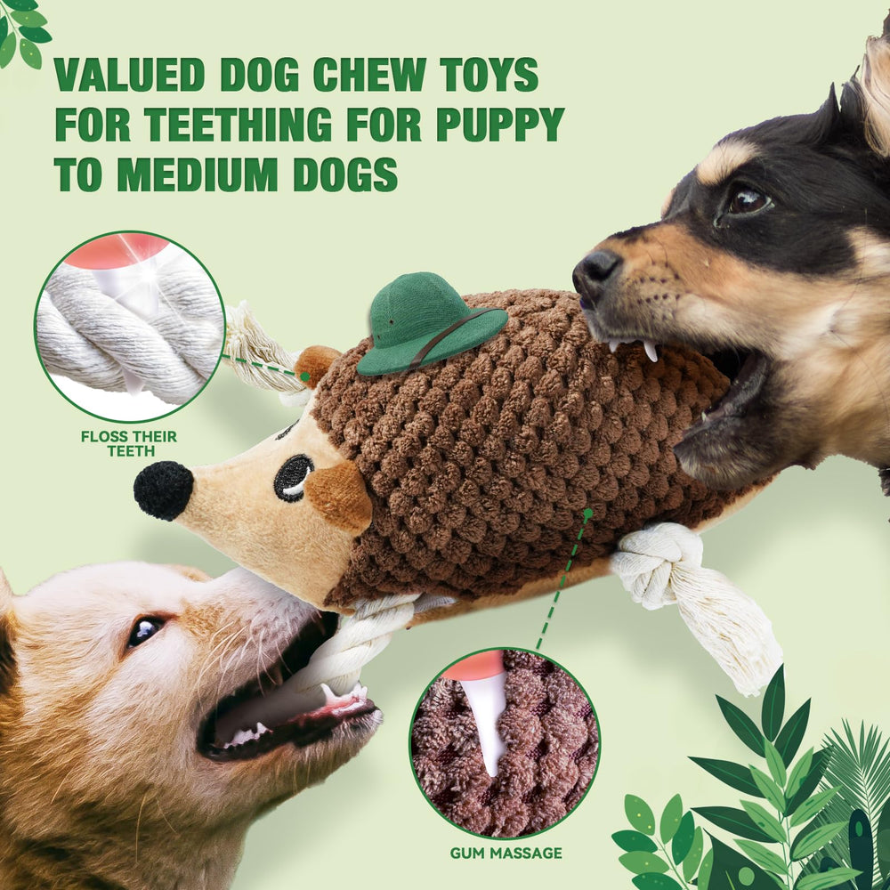 LEGEND SANDY squirrel squeaky dog toy designed for engaging playtime