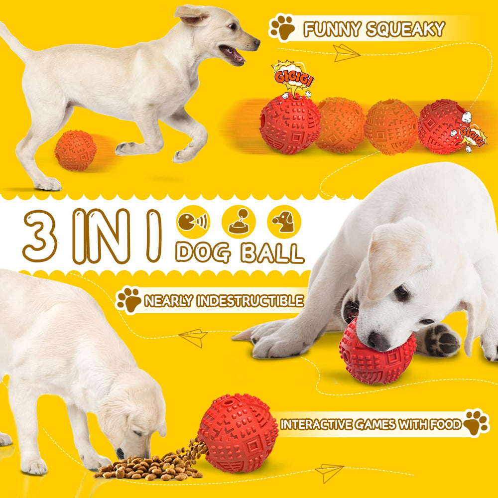 LEGEND SANDY ToughTreat Ball dispensing action demonstrates rewards during play.